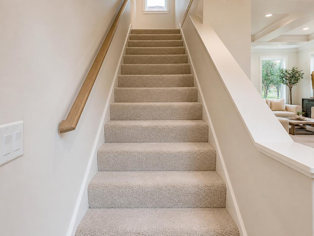 Stair carpet installation across The Space Coast