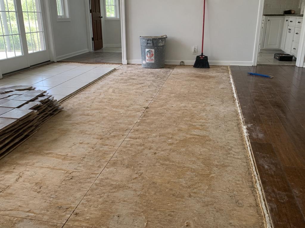 Floor Demolition & Prep
